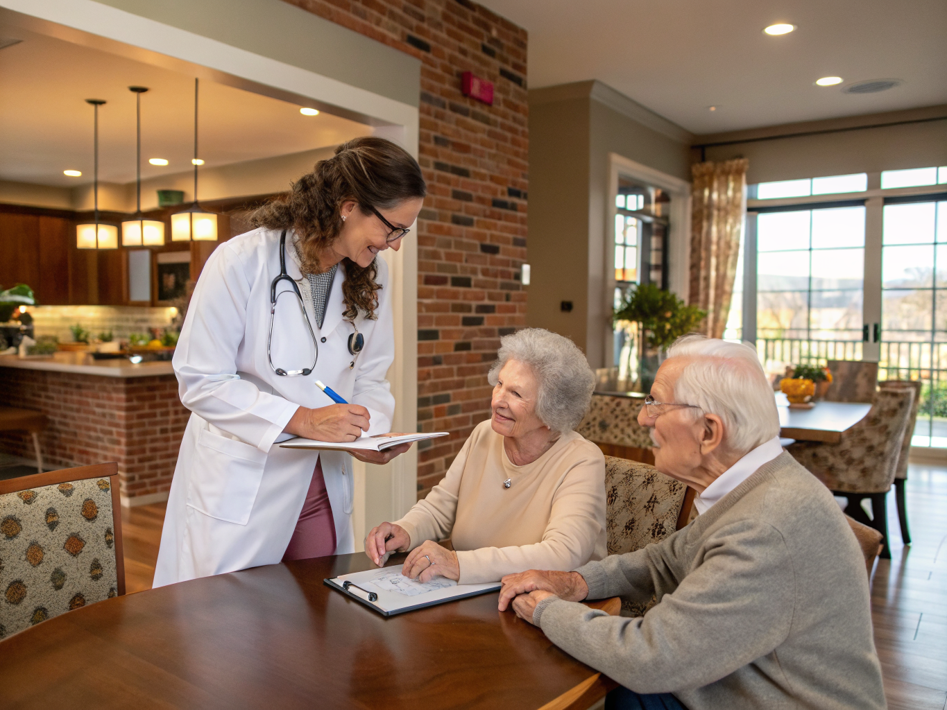 Home health aide at Cowperthwaite Square in Westfield Union County NJ