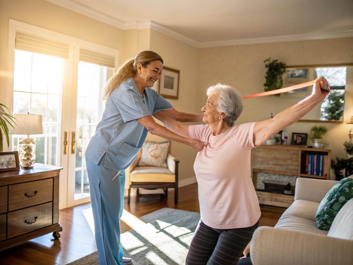 Home health aide at Scotch Plains 55+ Condominiums in Scotch Plains Union County NJ