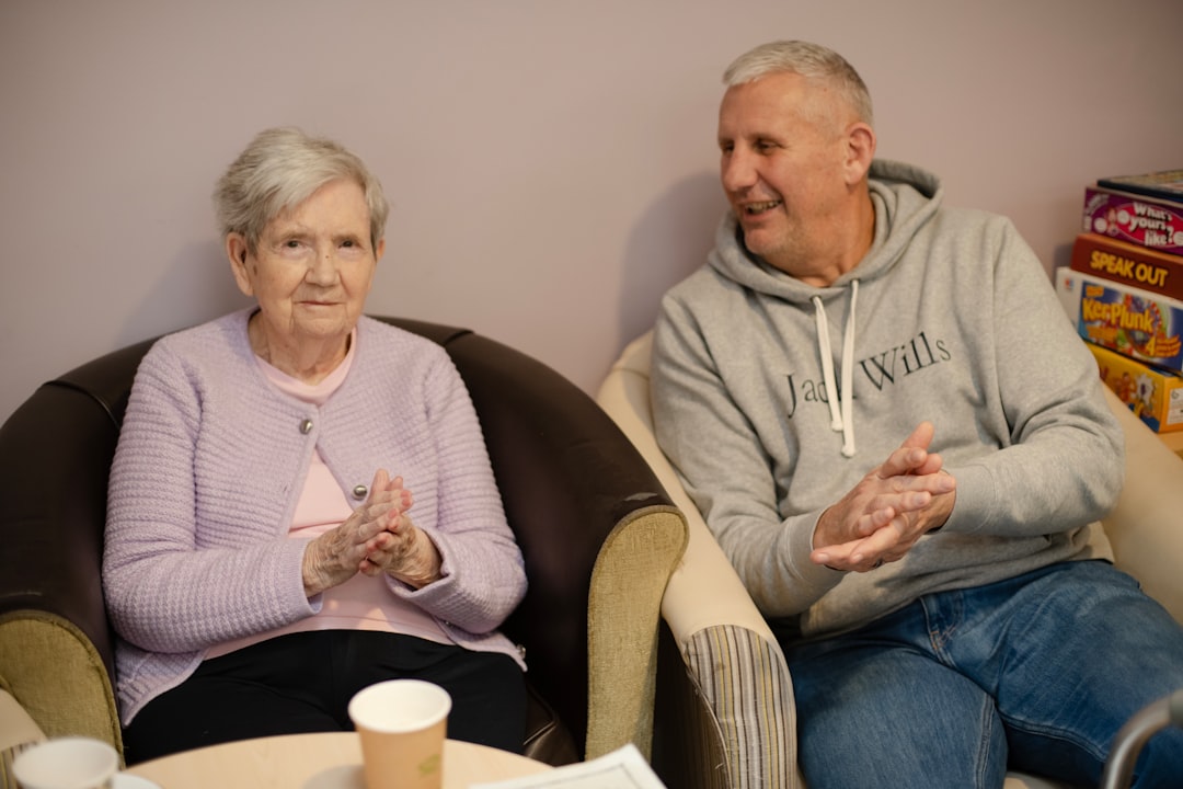 Certified home health aide providing care for senior at home in Bridgewater, NJ