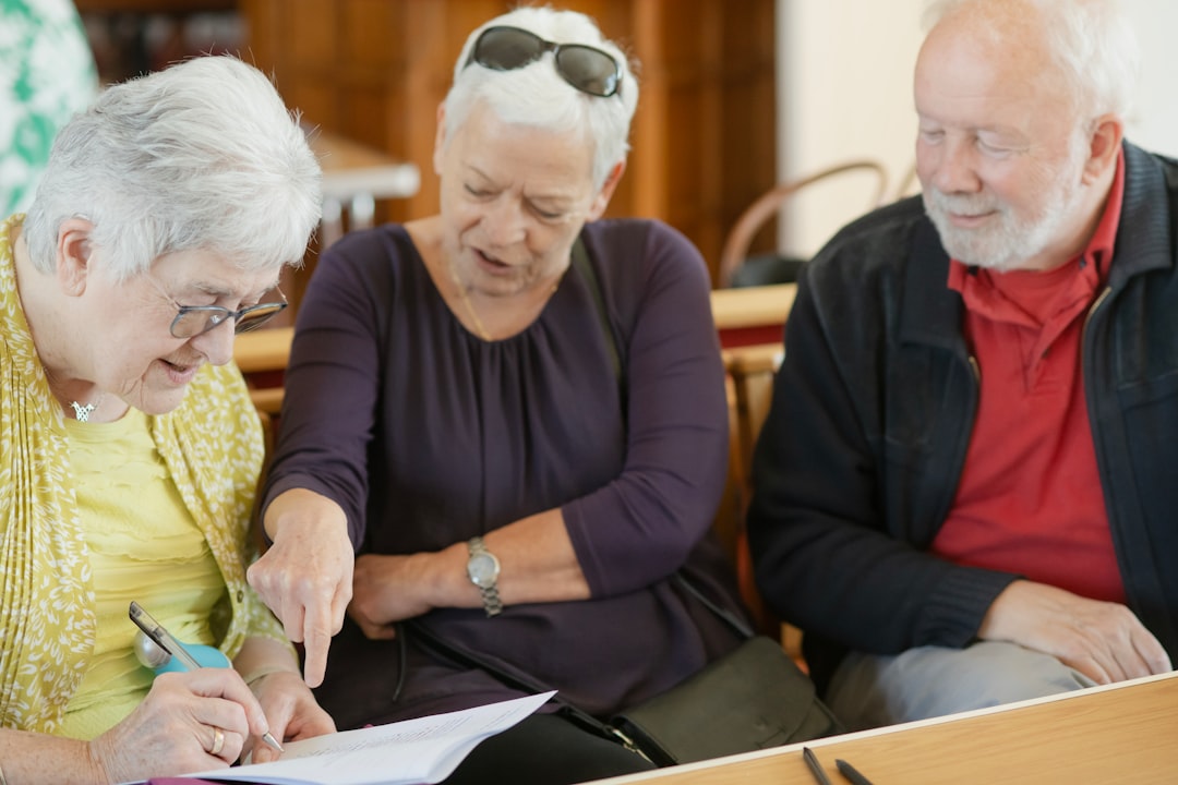 Certified home health aide visiting senior at retirement community in Monroe Township NJ
