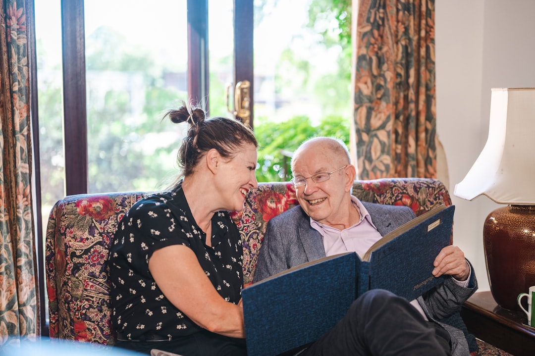 Certified home health aide visiting senior at retirement community in Monroe Township NJ