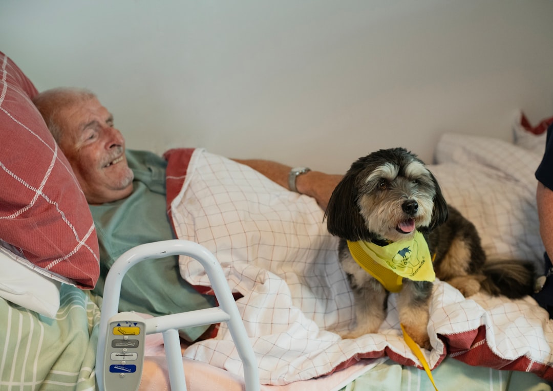 Certified home health aide providing care for senior at home in New Jersey