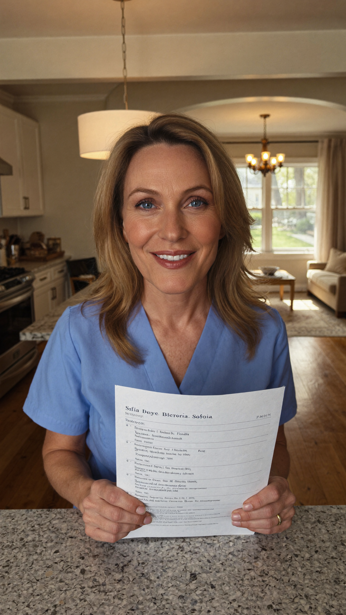 Sofia Elmer, RN providing live-in care guidance to families in New Jersey